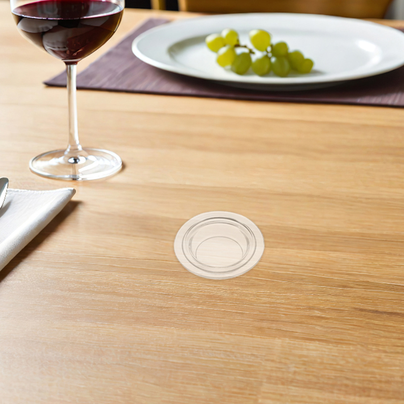 Wax Melts - 2Pcs Transparent Round Glass Wax Melter