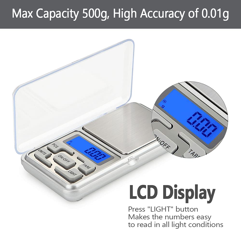 Mini Scale 500g/300g/200g/100g - đánh giá và giá Candle Wax Scale