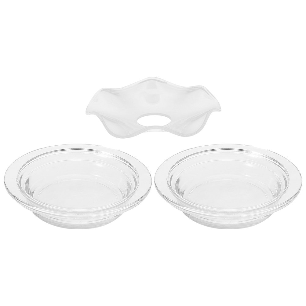 Glass Aromatherapy Dish 3 Pack - đánh giá và giá Wax Melts