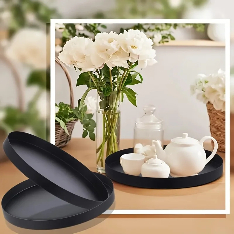 1Pc Modern black circular ABS  - đánh giá và giá Silk Candle