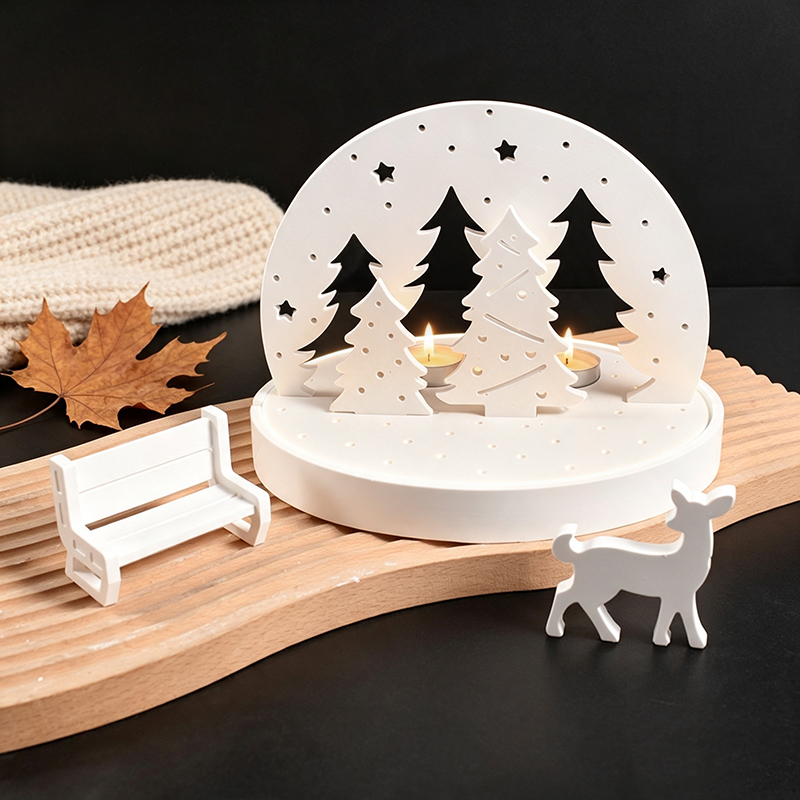 Christmas Elk Tealight Candle  - đánh giá và giá Candle Making Kit