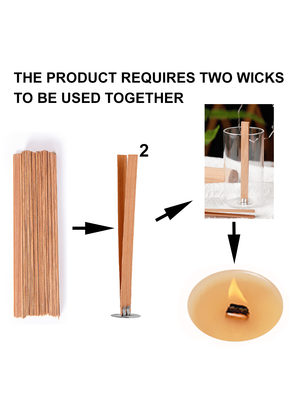 40Pcs Smokeless Cherry Wood Ca - đánh giá và giá Candle Wick