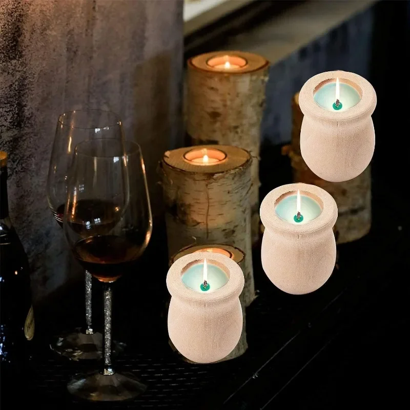 10 pcs 1.5 Inch 10pcs Unfinish - đánh giá và giá Candle Containers