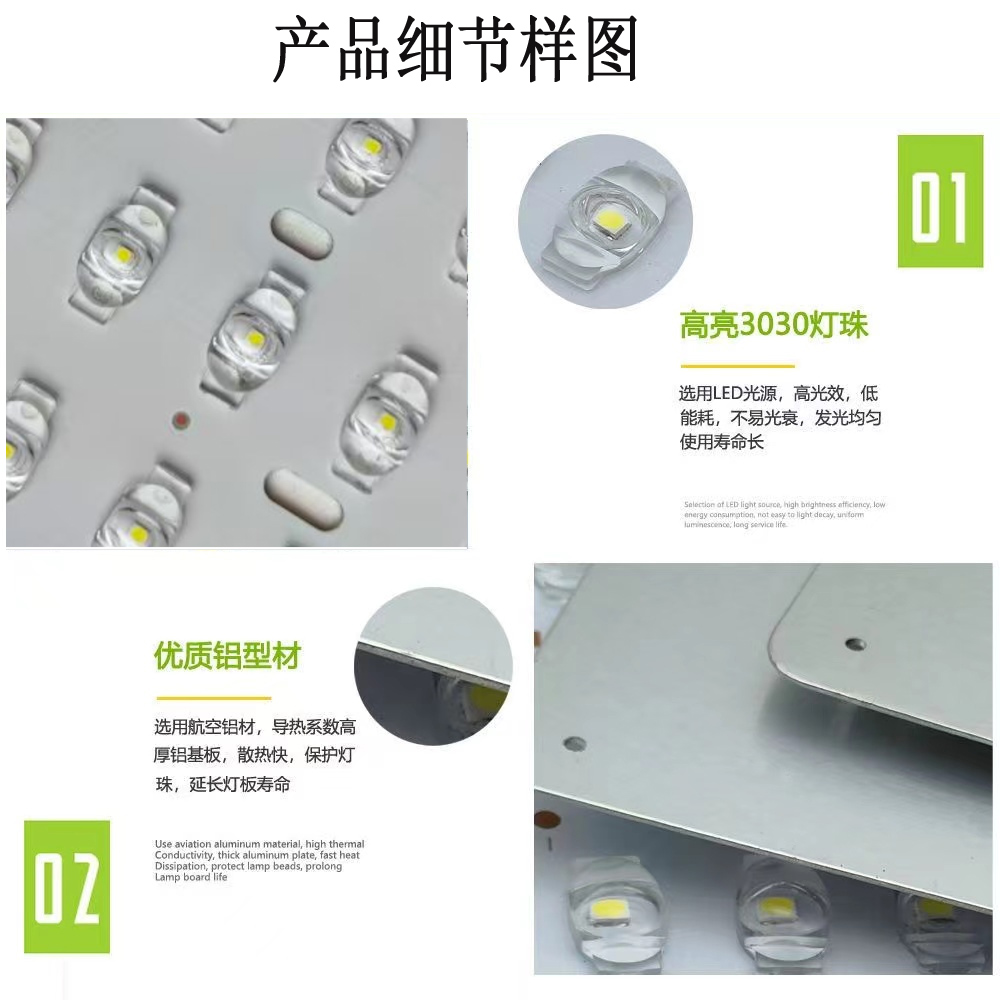LED Street Lamp Light Panel 22 - đánh giá và giá Candle Wick
