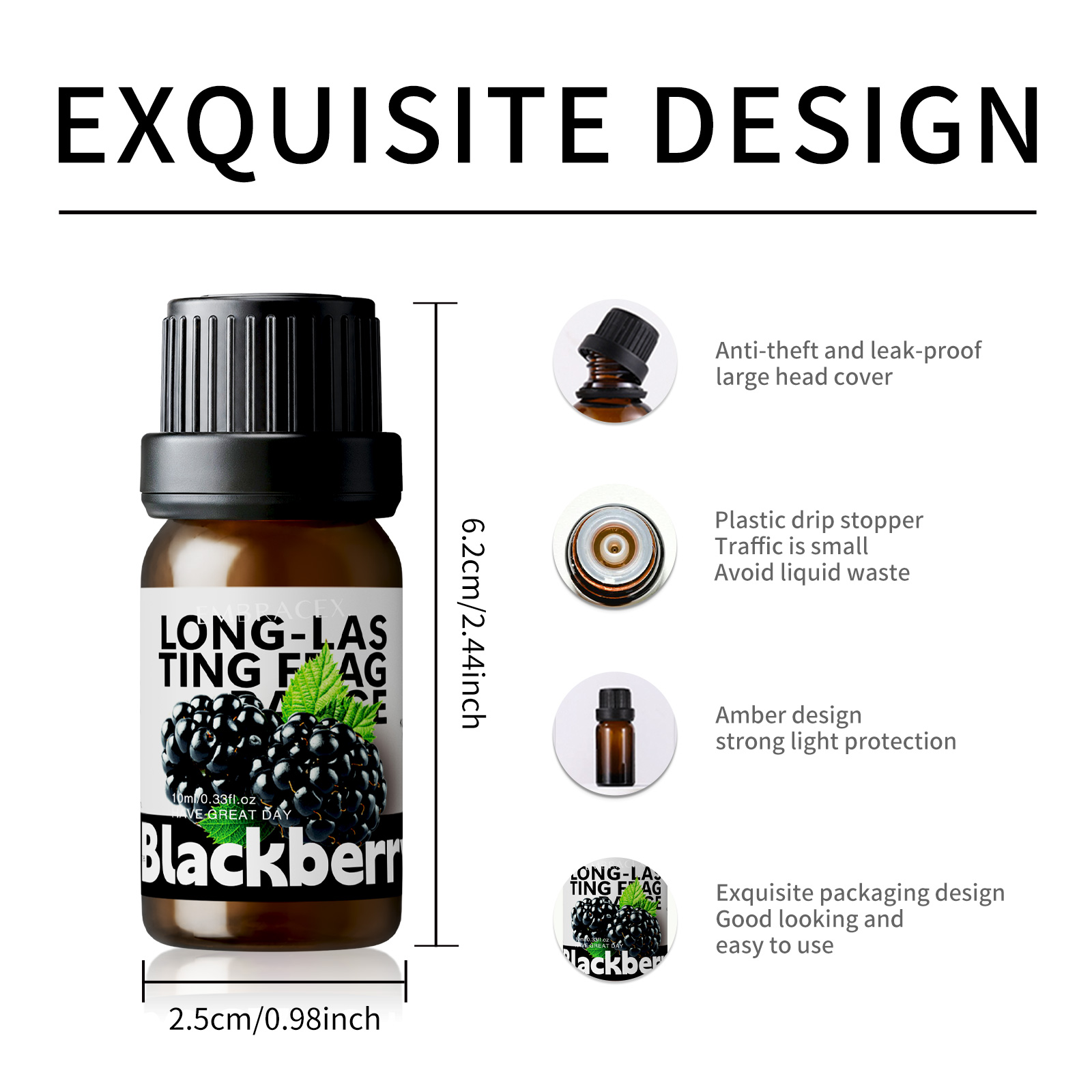 10ml Blackberry Fragrance Oils - đánh giá và giá Candle Fragrance