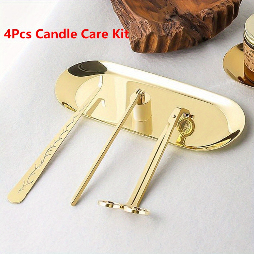 4pcs/set Luxury Candle Care Ki - đánh giá và giá Candle Wick