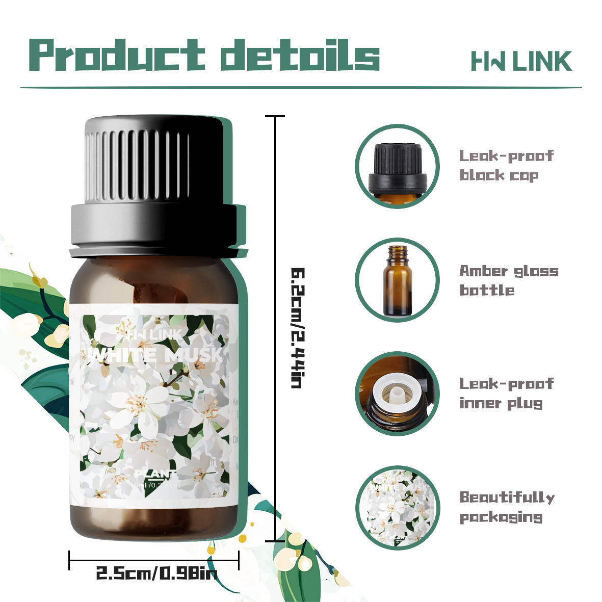 10ml White Musk Fragrance Oils - đánh giá và giá Silk Candle