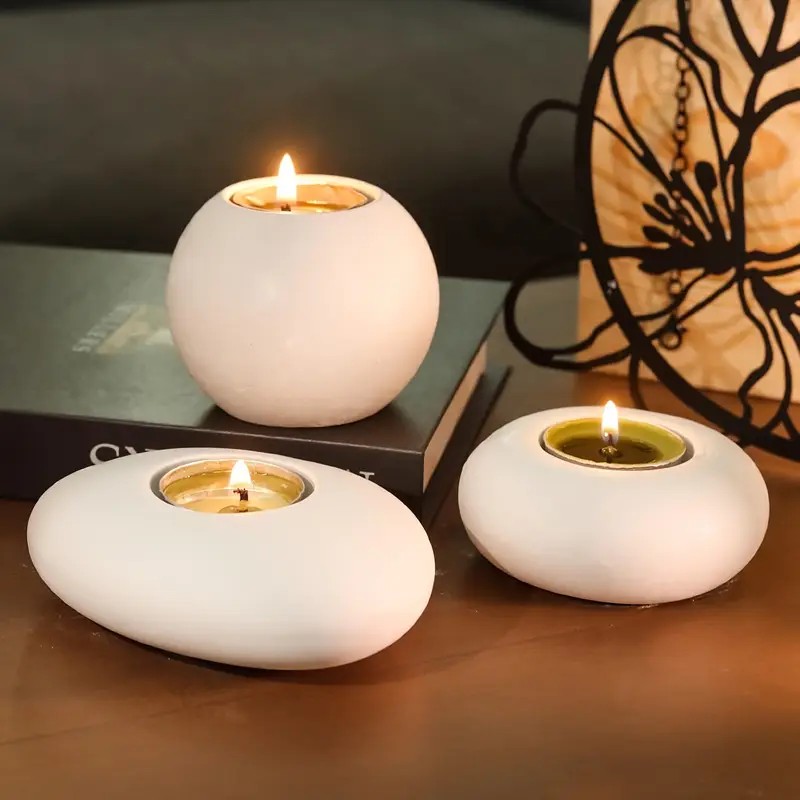Tealight Candle Holder Resin S - đánh giá và giá Candle Lighter