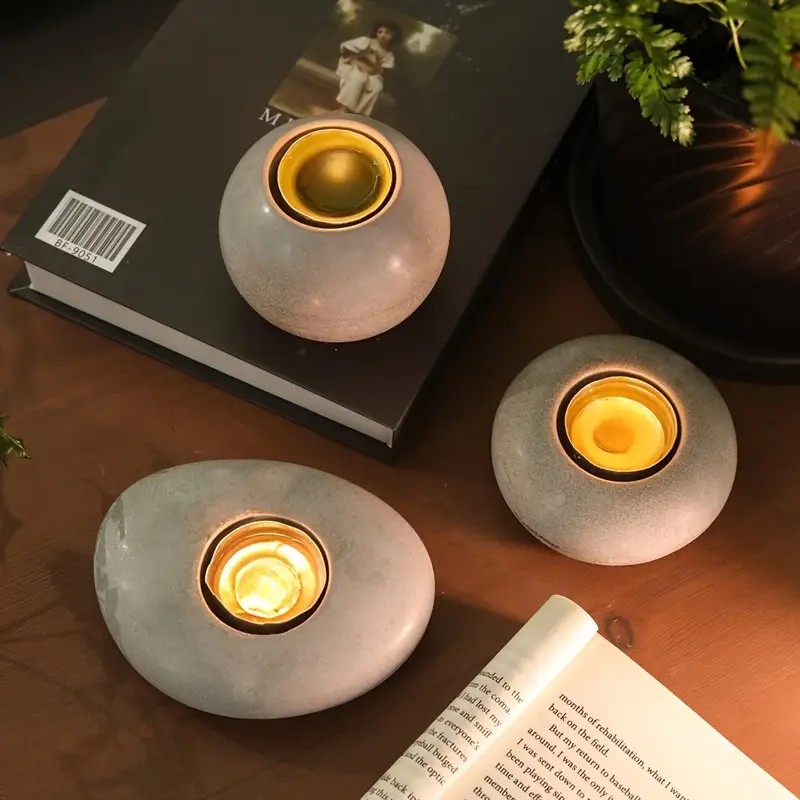 Tealight Candle Holder Resin S - đánh giá và giá Candle Lighter