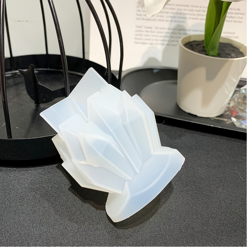 1pcCrystal Cluster Decorative  - đánh giá và giá Candle Molds