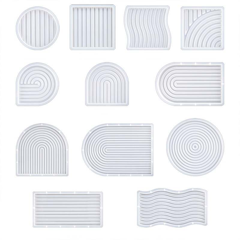 DIY Striped Wave Tray Mold For - đánh giá và giá Candle Molds