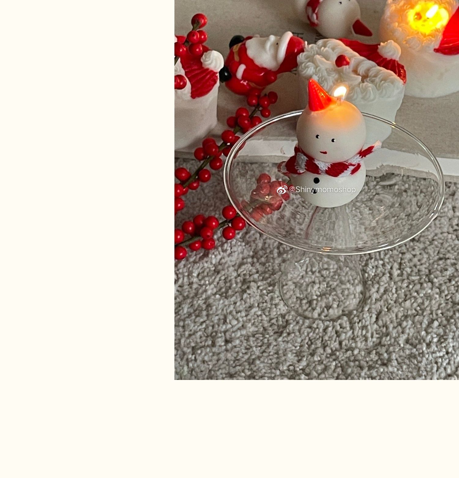 Korean style ins Christmas can - đánh giá và giá Soy Wax