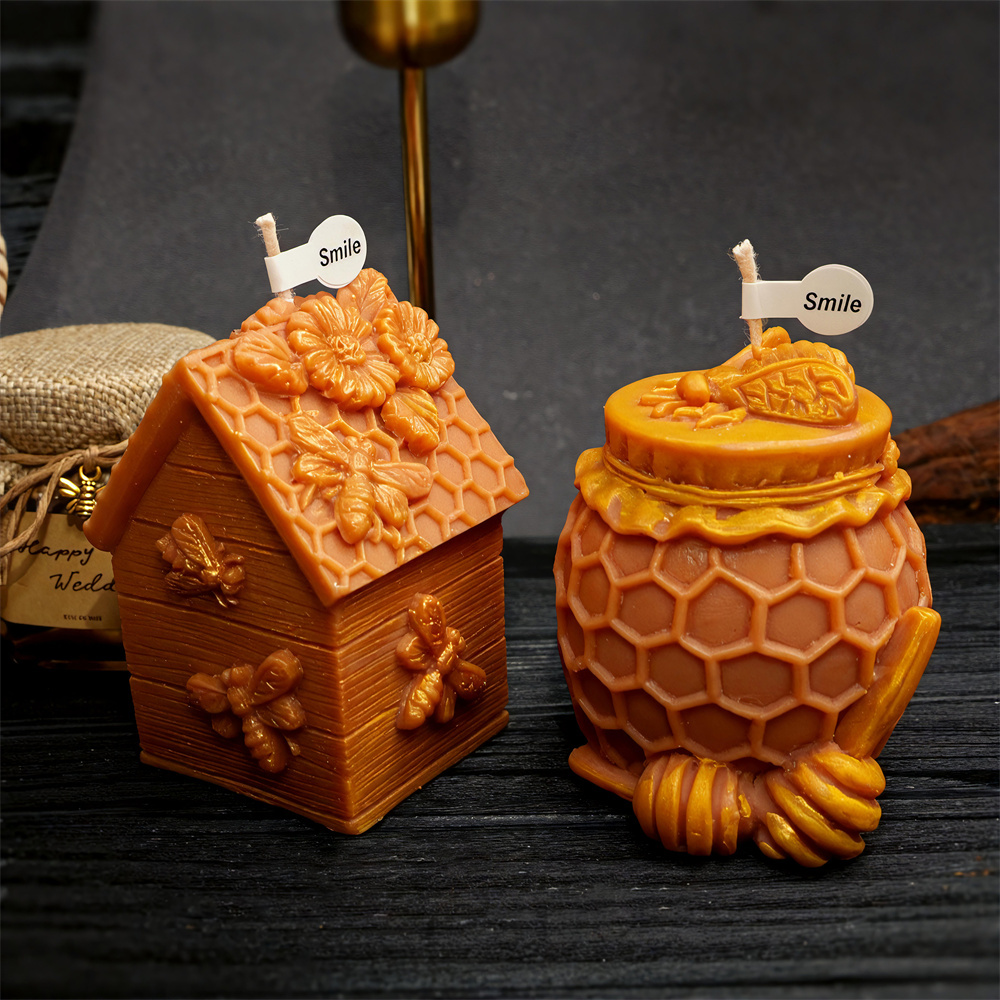 Honeycomb Pillar Candle Mold B - đánh giá và giá Candle Containers