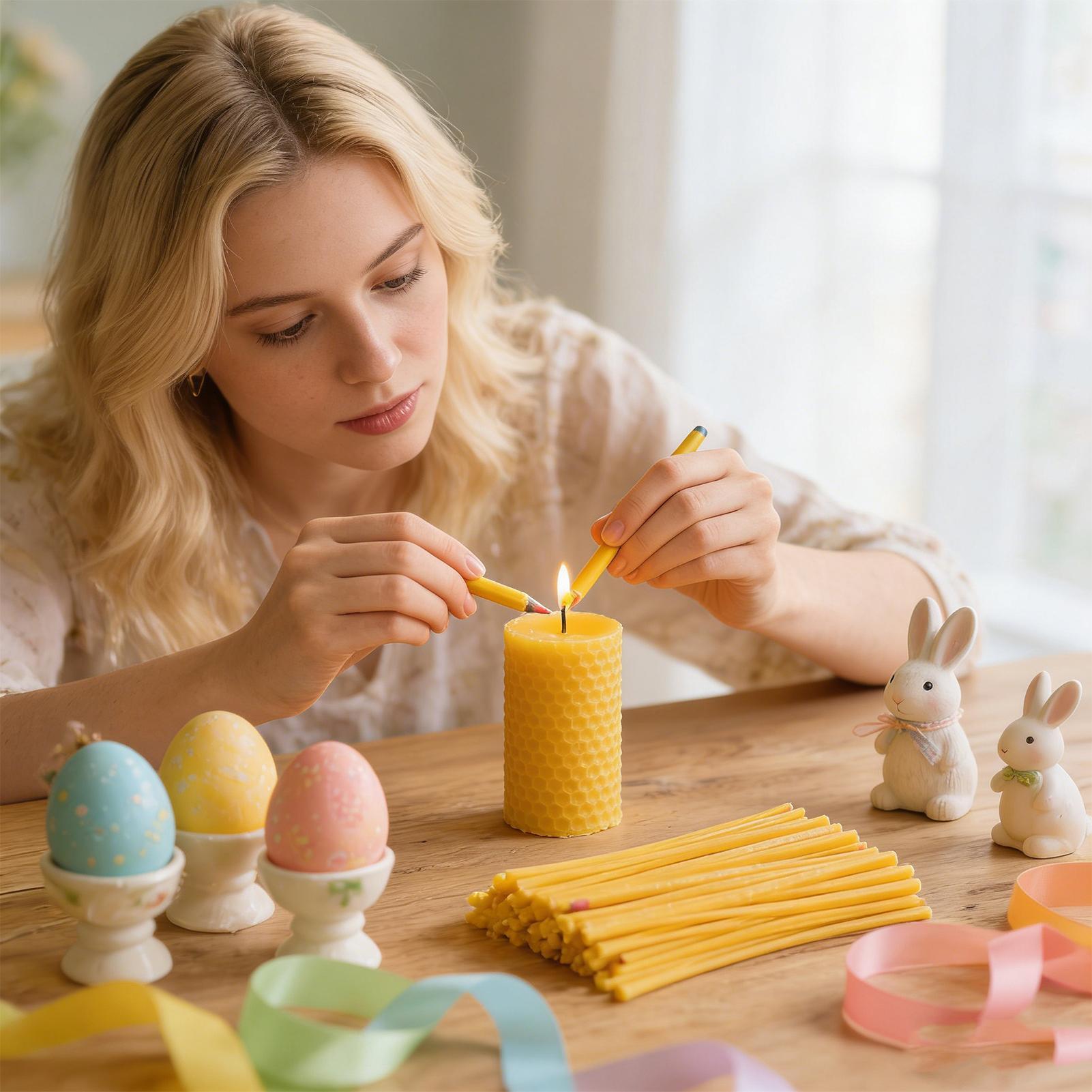 Egg Decorating Beeswax Sticks  - đánh giá và giá Candle Making Kit