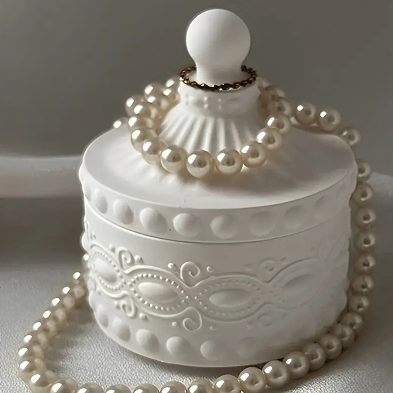 1set Striped Candle Jar Silico - đánh giá và giá Candle Containers