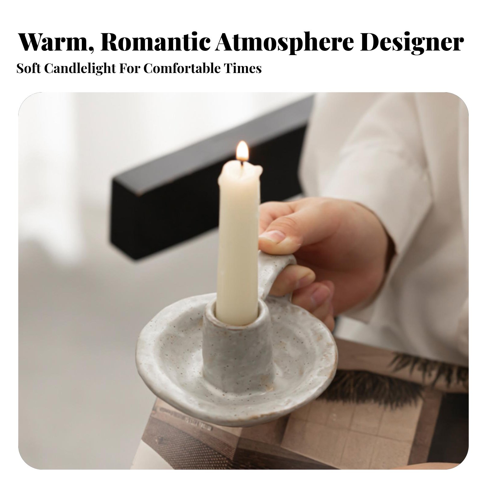 Nordic Ceramic Candle Holder,  - đánh giá và giá Paraffin Wax