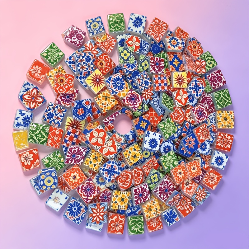 100/200g of Colorful Mosaic Ma - đánh giá và giá Candle Containers