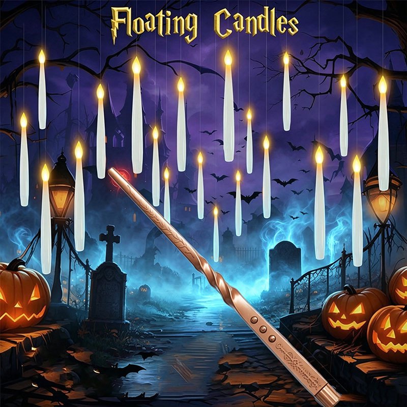 Magic Floating Candles with Wa - đánh giá và giá Silk Candle